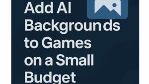 Add AI Backgrounds to Games on a Small Budget